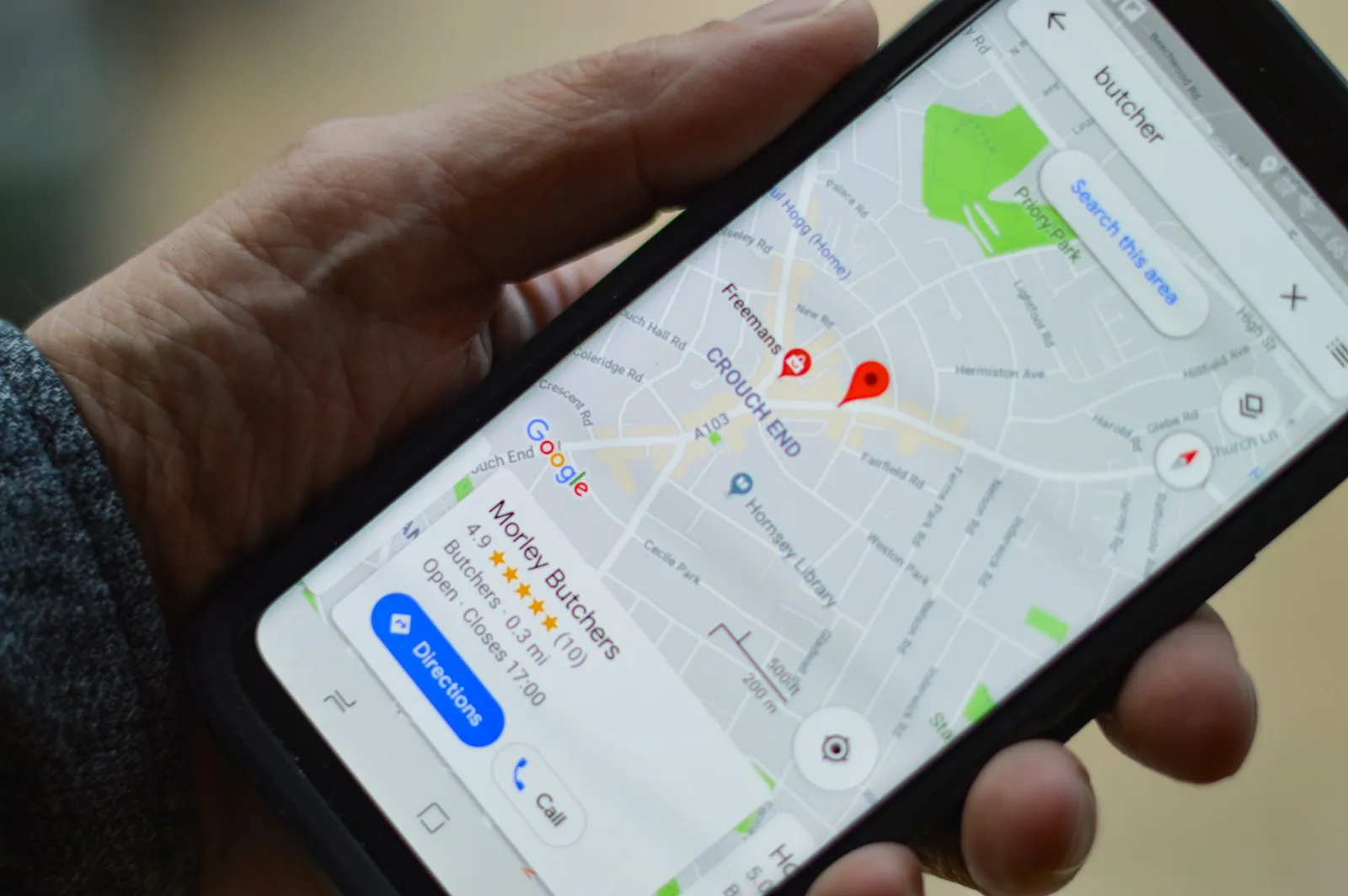 Bản đồ Naver Place hiển thị địa điểm doanh nghiệp cho khách Hàn